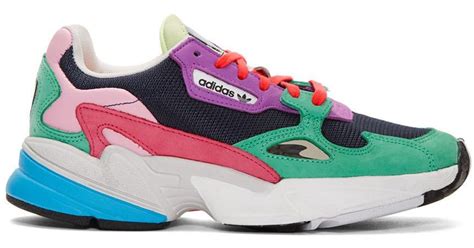 multicolor sneakers adidas|adidas falcon noir multicolor.